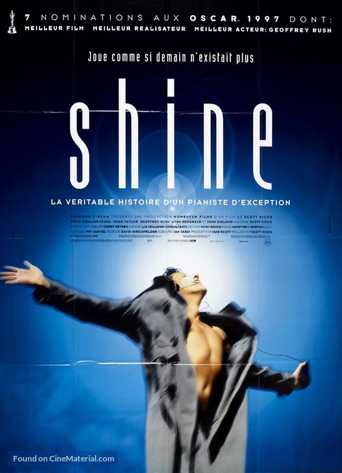 Shine - French Movie Poster