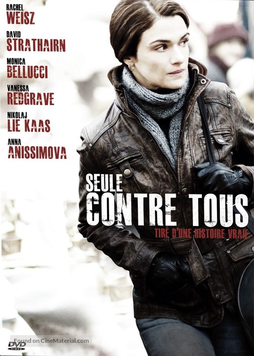 The Whistleblower - French DVD movie cover