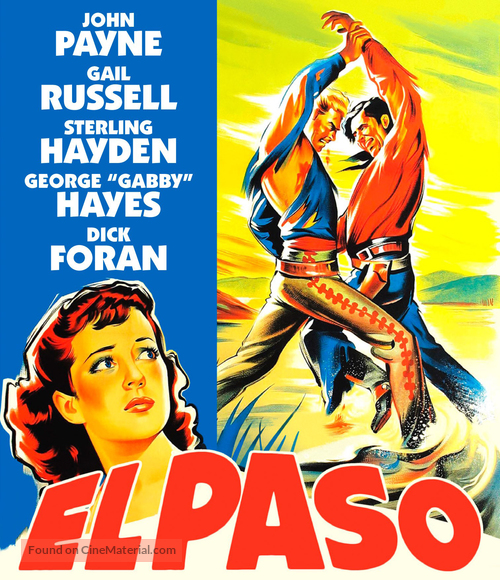 El Paso - Blu-Ray movie cover