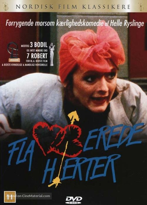 Flamberede hjerter - Danish DVD movie cover