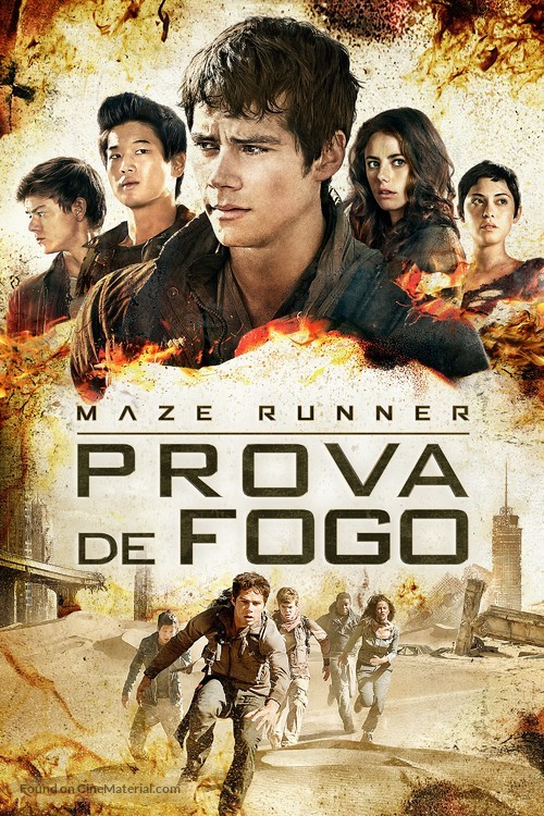 Maze Runner: The Scorch Trials - Brazilian Movie Cover
