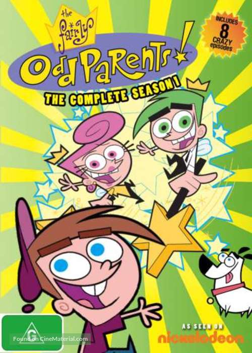 &quot;The Fairly OddParents&quot; - Australian DVD movie cover