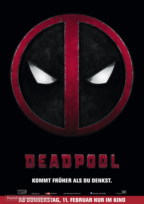 Deadpool - German Movie Poster