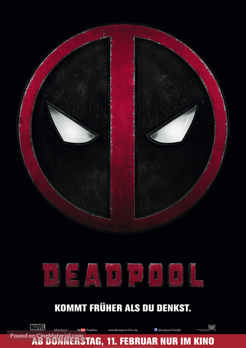 Deadpool - German Movie Poster