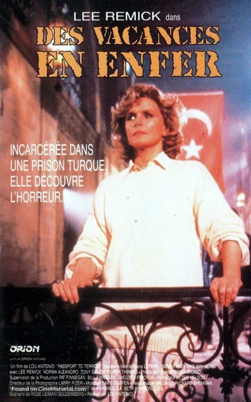 Dark Holiday - French VHS movie cover