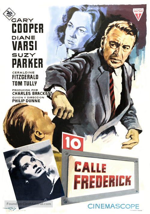 Ten North Frederick - Spanish Movie Poster