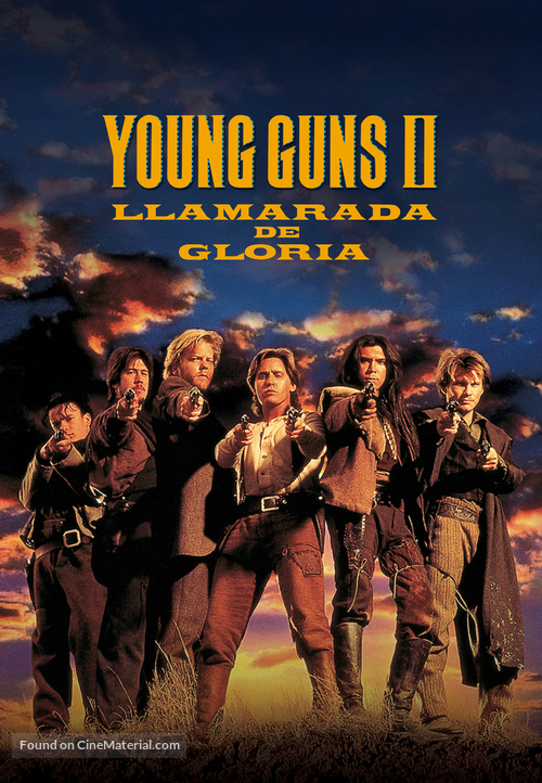 Young Guns 2 - Argentinian Movie Cover