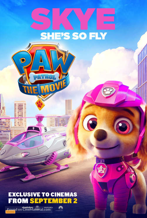 Paw Patrol: The Movie - Australian Movie Poster