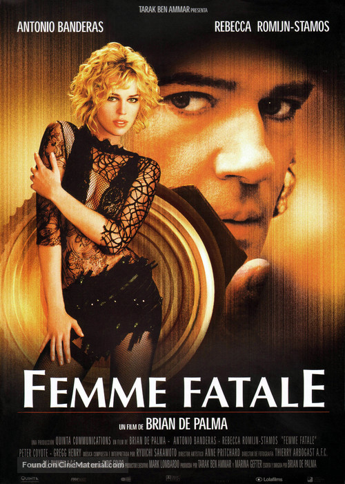 Femme Fatale - Spanish Movie Poster