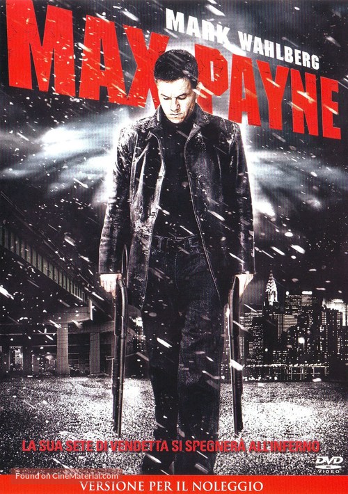 Max Payne - Italian Movie Cover