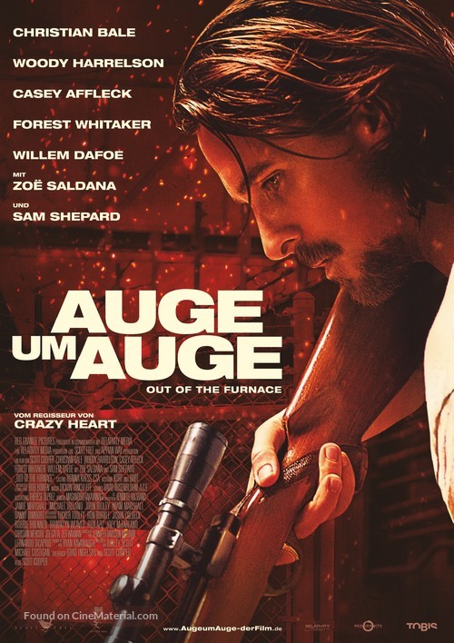 Out of the Furnace - German Movie Poster