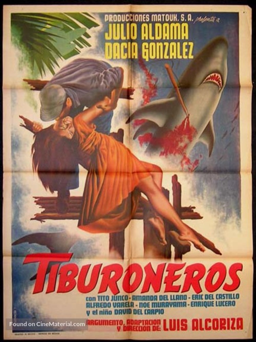 Tiburoneros - Mexican Movie Poster