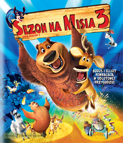 Open Season 3 - Polish Blu-Ray movie cover
