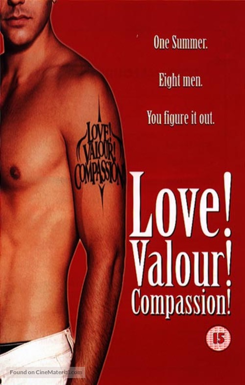 Love! Valour! Compassion! - British poster