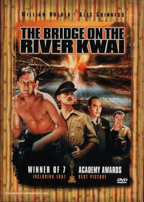 The Bridge on the River Kwai - DVD movie cover