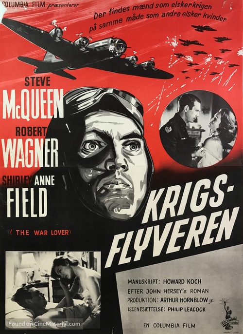 The War Lover - Danish Movie Poster