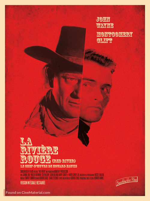 Red River - French Re-release movie poster