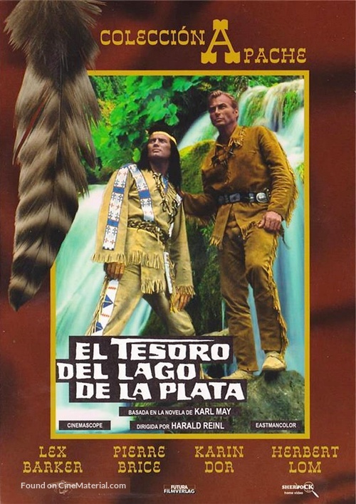 Der Schatz im Silbersee - Spanish DVD movie cover