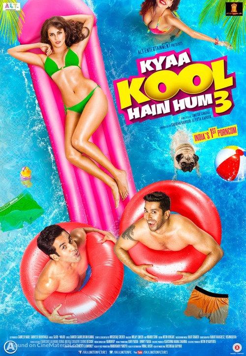 Kyaa Kool Hain Hum 3 - Indian Movie Poster