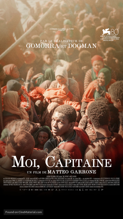 Io capitano - French Movie Poster