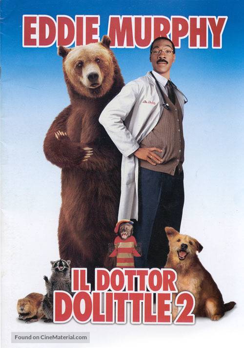Doctor Dolittle 2 - Italian Movie Cover