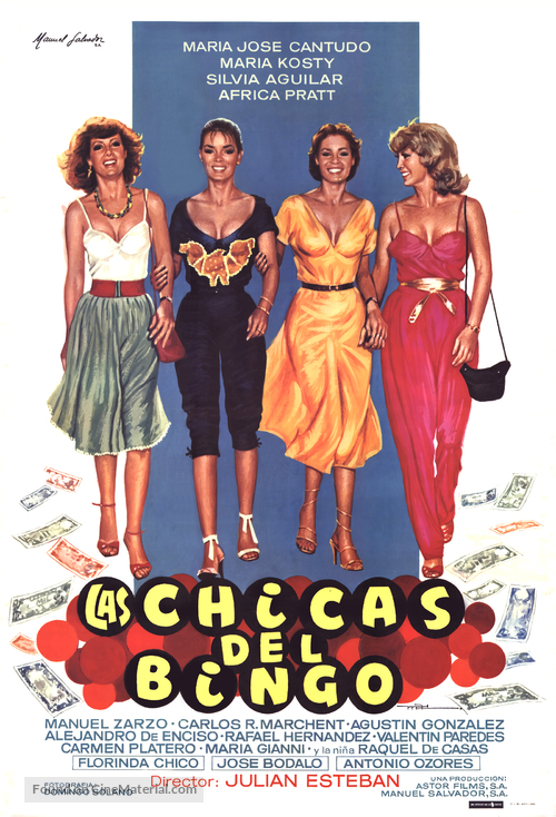 Las chicas del bingo - Spanish Movie Poster