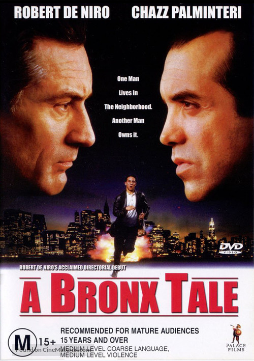 A Bronx Tale - Australian DVD movie cover