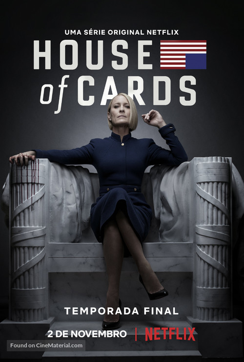 &quot;House of Cards&quot; - Brazilian Movie Poster