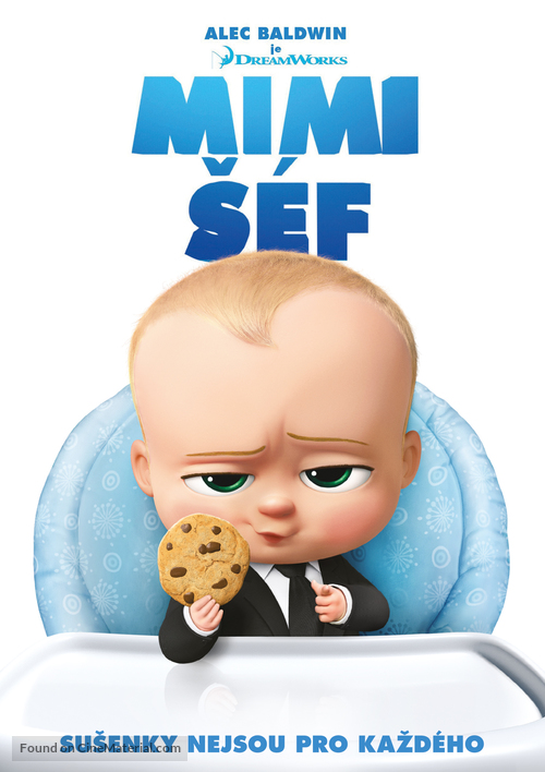 The Boss Baby - Czech DVD movie cover