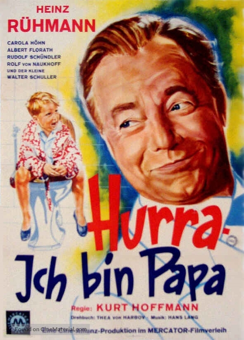 Hurra, ich bin Papa! - German Movie Poster