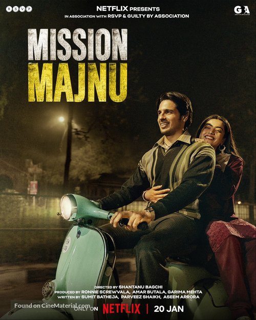 Mission Majnu - Indian Movie Poster