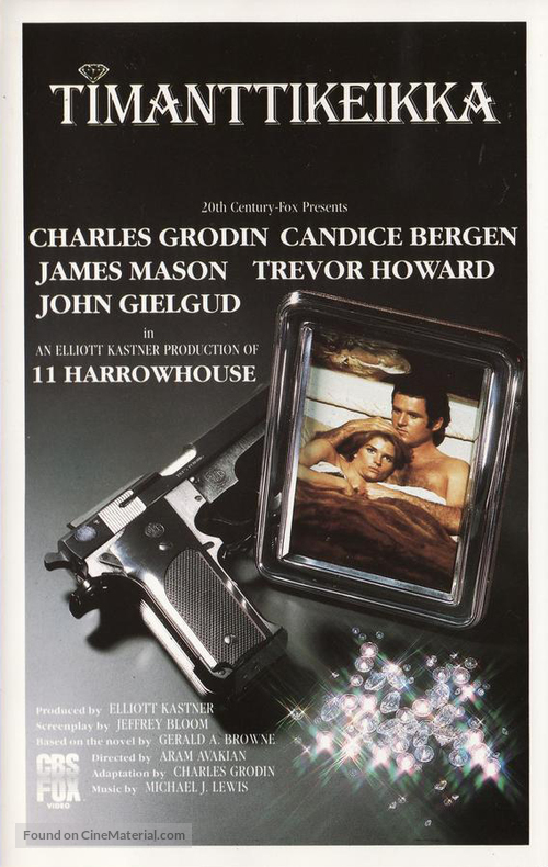 11 Harrowhouse - Finnish VHS movie cover
