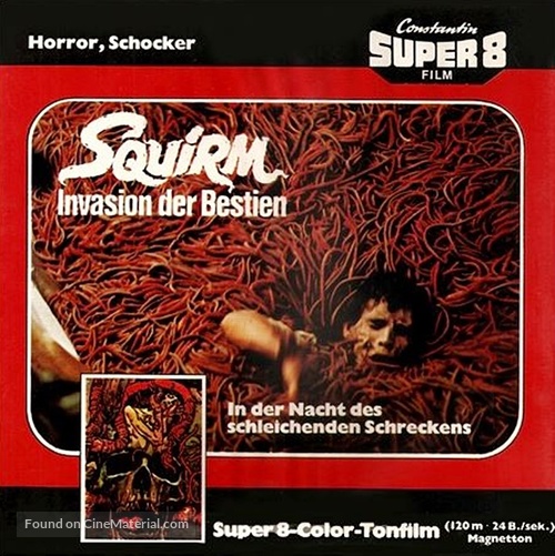 Squirm - German Movie Cover