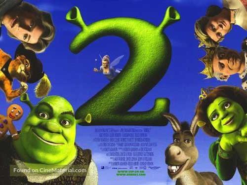 Shrek 2 - British Movie Poster