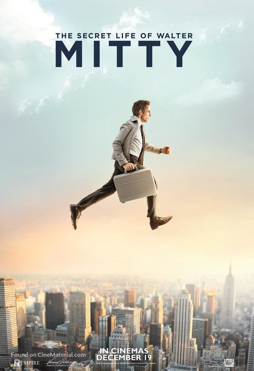 The Secret Life of Walter Mitty - Lebanese Movie Poster