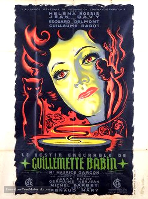 Le destin ex&eacute;crable de Guillemette Babin - French Movie Poster