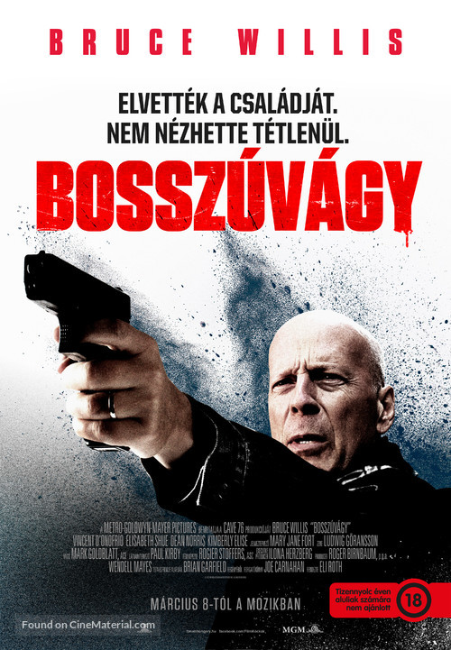 Death Wish - Hungarian Movie Poster