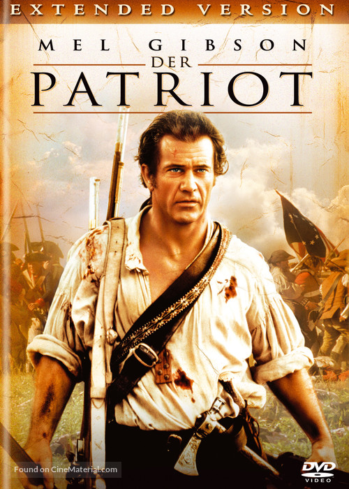 The Patriot - German DVD movie cover