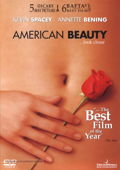 American Beauty - DVD movie cover