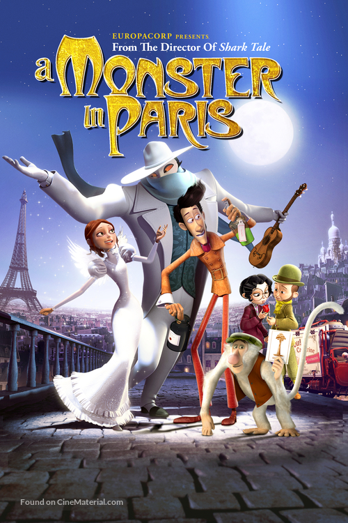 Un monstre &agrave; Paris - DVD movie cover