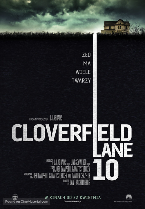 10 Cloverfield Lane - Polish Movie Poster