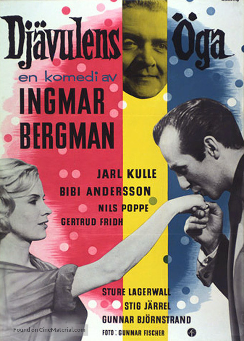 Dj&auml;vulens &ouml;ga - Swedish Movie Poster