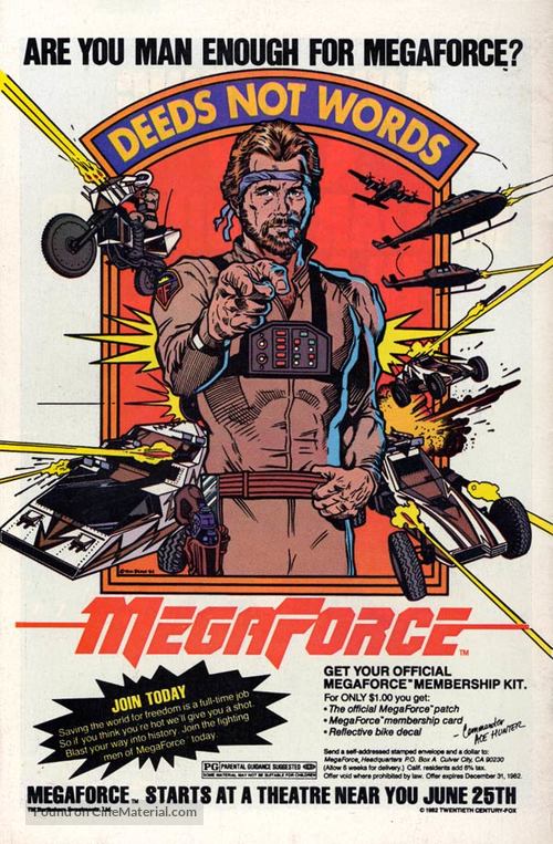 Megaforce - Movie Poster