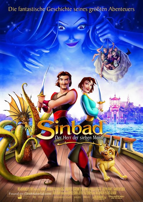 Sinbad: Legend of the Seven Seas - German Movie Poster