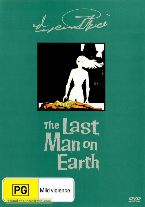 The Last Man on Earth - Australian DVD movie cover