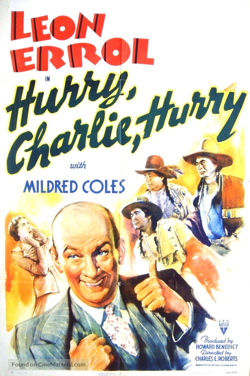 Hurry, Charlie, Hurry - Movie Poster