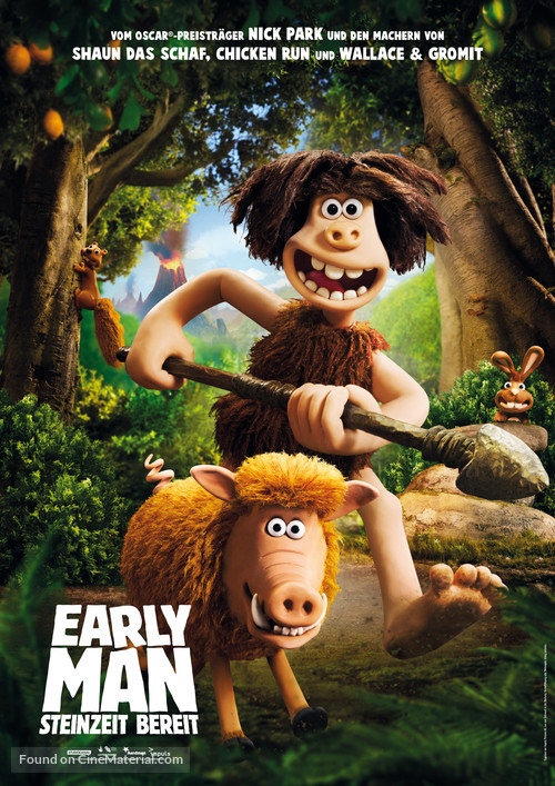 Early Man - German Movie Poster