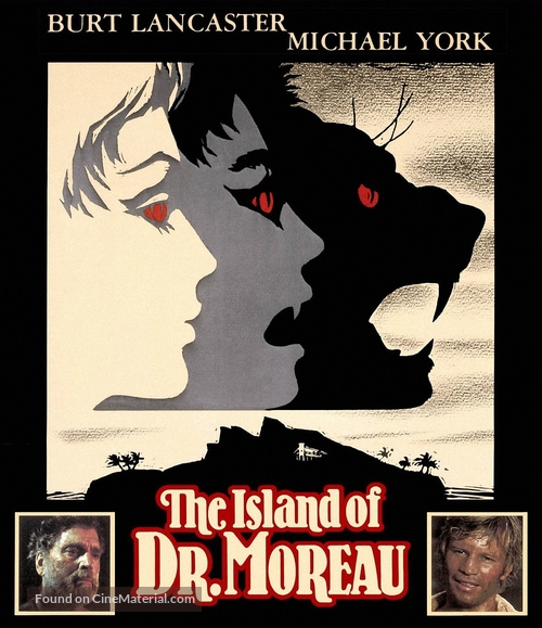 The Island of Dr. Moreau - Blu-Ray movie cover