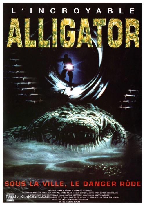 Alligator - French DVD movie cover