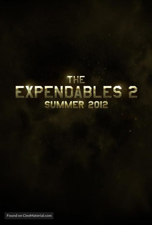 The Expendables 2 - Movie Poster